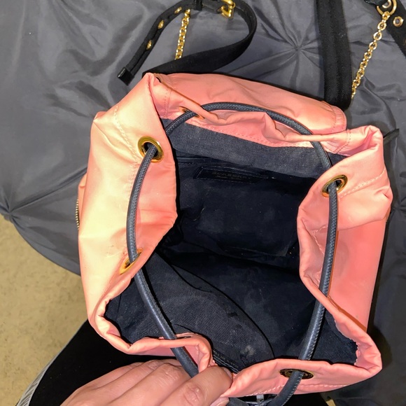 Burberry Coral Pink Medium Rucksack - Picture 4 of 8